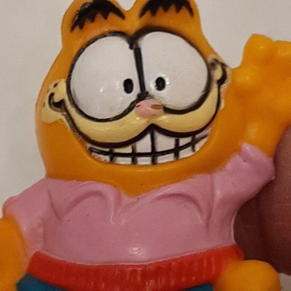 Lot of Vintage Garfield the Cat PVC Toy Figures 1978/1981 Scooters Odie - Picture 13 of 14